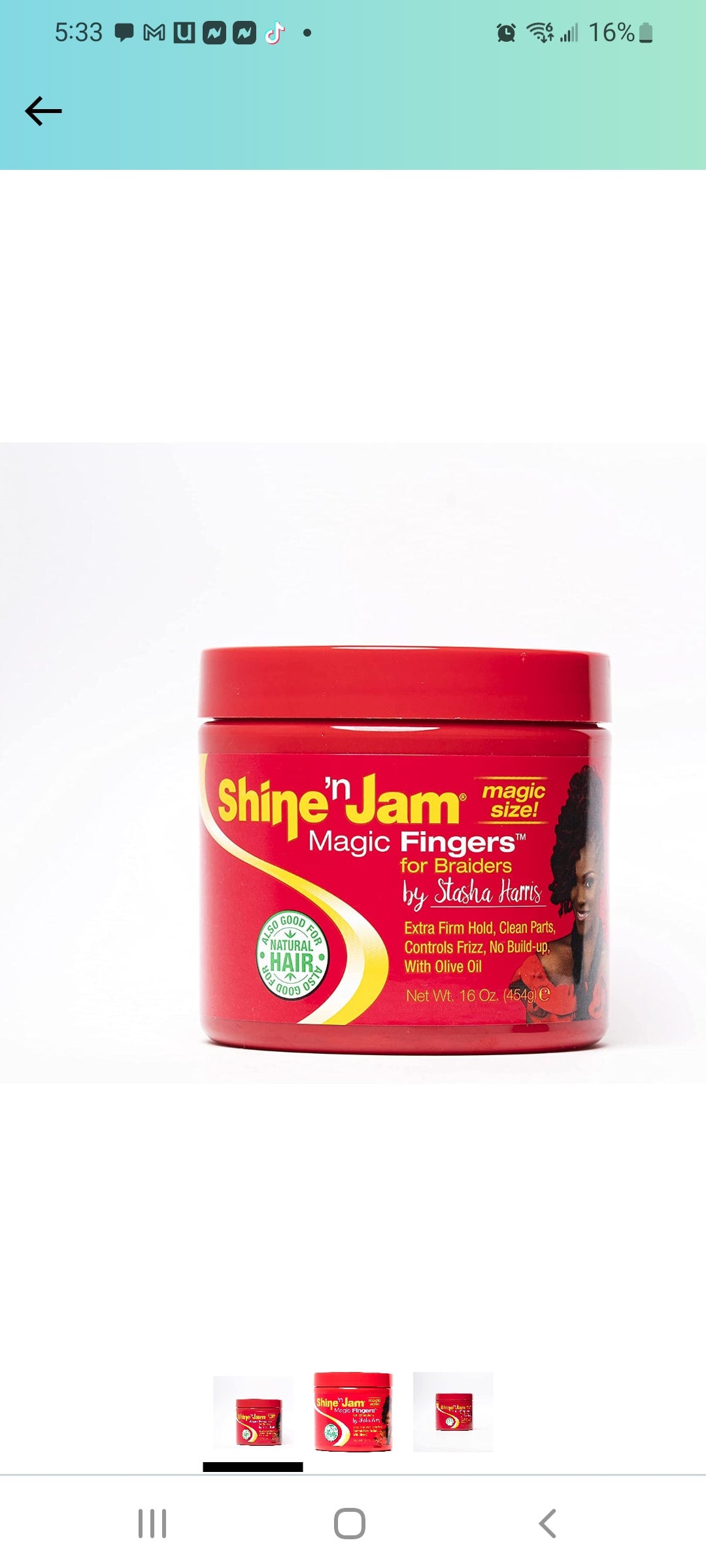 Ampro Shine n Jam - Magic Fingers Loc and Braid Jam